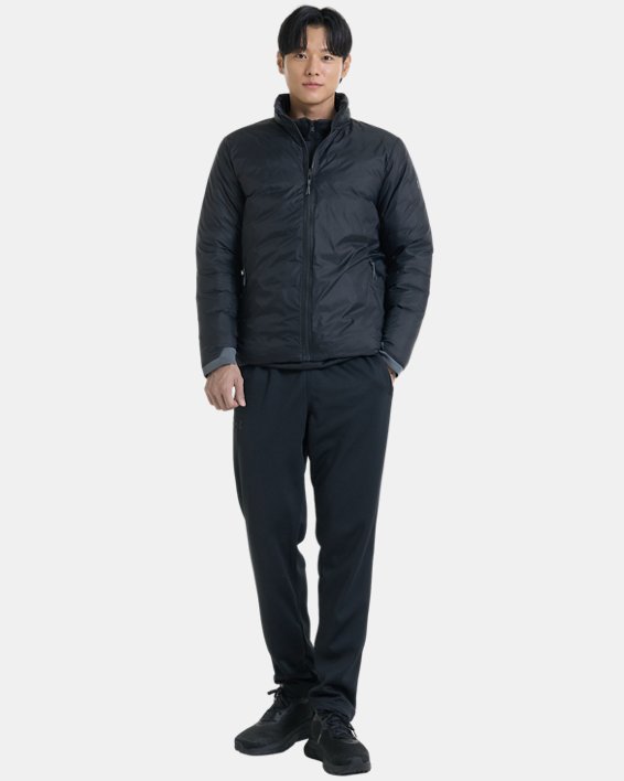 남성 UA Storm ColdGear® Infrared 다운 3-in-1 재킷 in Black image number 3